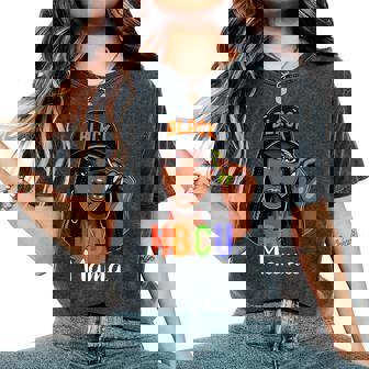 Hbcu Mom Mama Proud Black Woman Women's Oversized Comfort T-Shirt - Thegiftio