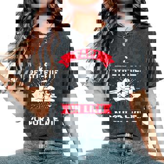 Homme Humour Papy Et Petite Fille Assorti Drôle Rigolo Noël T-shirt oversize confortable pour femme - Cadeauxyz