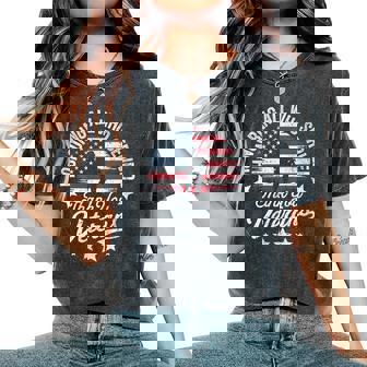 Honoring All Who Served Thank You Veterans Day Us Veterans Women's Oversized Comfort T-Shirt - Monsterry