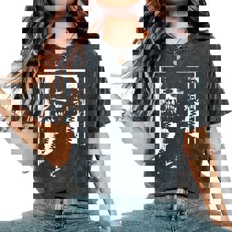 Horror Techwear Ghoul Girl Cybergoth Gothic Anime Manga Women's Oversized Comfort T-Shirt - Monsterry