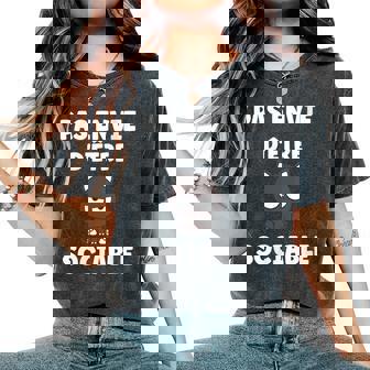 Humour Chat Mignon Grognon Drole Pas Envie D'êtreociable T-shirt oversize confortable pour femme - Cadeauxyz