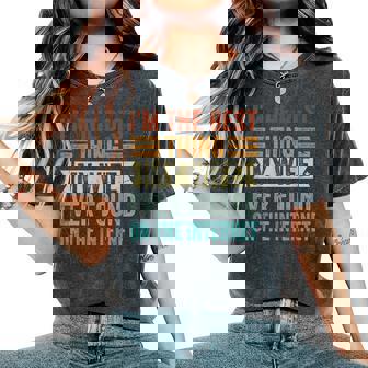 I'm The Best Thing My Wife Ever Found On The Internet レディースオーバーサイズコンフォートTシャツ - Kawaiitshirt