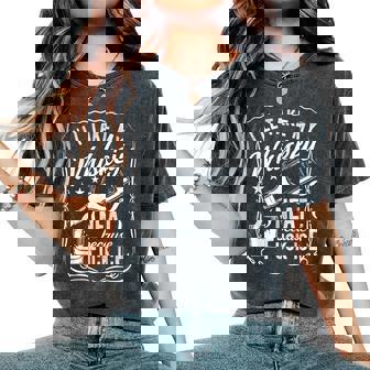 I'll Take My Whiskey Neat Because Fuck Ice Women's Oversized Comfort T-Shirt - Thegiftio