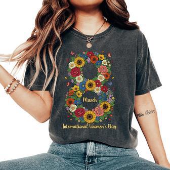 International Day 8 March 2026 Women's Oversized Comfort T-Shirt - Thegiftio UK