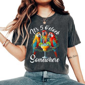 It's 5 O'clock Somewhere Women's Oversized Comfort T-Shirt - Thegiftio UK