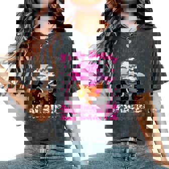 It's My Birthday Aquarius Black Woman Pink Camo Women's Oversized Comfort T-Shirt | Mazezy