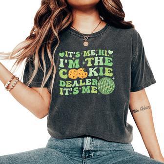 It's Me Hi Im The Cookie Dealer Scouting Girls Women's Oversized Comfort T-Shirt - Thegiftio