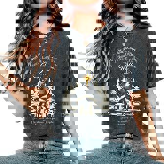 Jesus Christian Christmas Xmas Tree Family Pajamas Holiday Women's Oversized Comfort T-Shirt - Monsterry