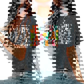 J'peux Pas J'ai Jardinage Humour Pour Jardinier Groovy T-shirt oversize confortable pour femme - Cadeauxyz