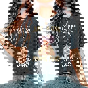 Just A Girl Who Loves Anime And Ramen African American Women's Oversized Comfort T-Shirt - Thegiftio