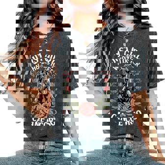 Just A Girl Who Loves Her Cane Corso Women's Oversized Comfort T-Shirt | Seseable FR