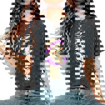 Kewpie Baby Angel Flower Girl Women's Oversized Comfort T-Shirt | Mazezy