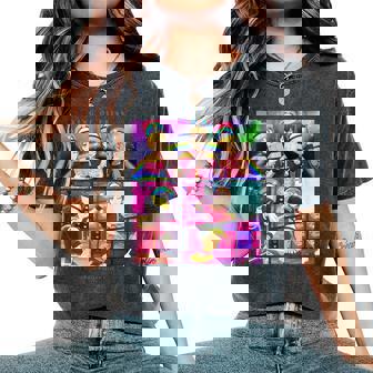 King Of Prism-Your Endless Call- 場面写over The Rainbow レディースオーバーサイズコンフォートTシャツ - Kawaiitshirt