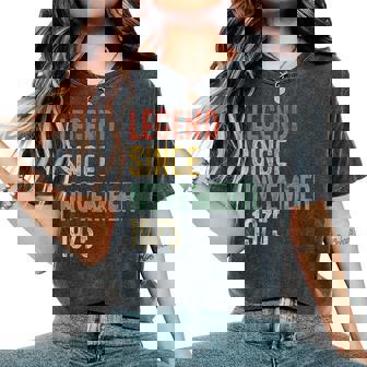 Legend November 1975 50Th Birthday 50 Year Old Women's Oversized Comfort T-Shirt | Mazezy