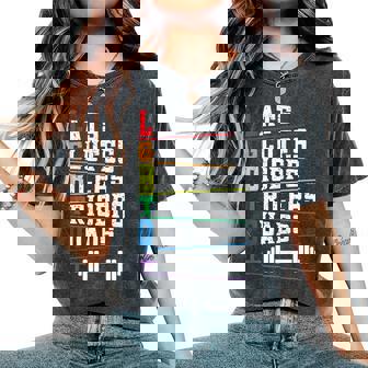 Lgbtq Lats Glutes Biceps Triceps Quads Weightlifting Rainbow Women's Oversized Comfort T-Shirt - Thegiftio