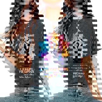 Life Happens Yoga Aiuta A Meditare Yoga Mandala Lotus Zen T-shirt comoda oversize da donna - Novitaregali