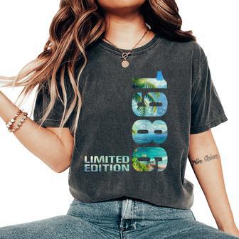 Limited Edition 1986 Man Woman 40Th Birthday Women's Oversized Comfort T-Shirt - Thegiftio UK