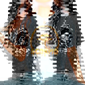 Lips Scorpion Scorpio Zodiac Sign Astrology Birthday Women Women's Oversized Comfort T-Shirt | Seseable CA