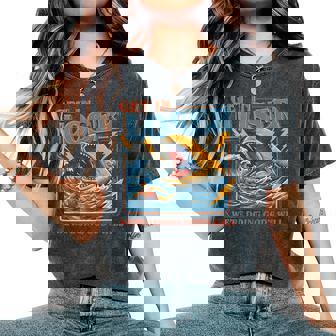 Get In Loser We're Doing God's Will Christian Bible Women's Oversized Comfort T-Shirt | Mazezy