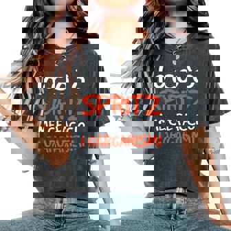 Maglia Alcol Romanesco Divertentepritz Faccio Gargarismi T-shirt comoda oversize da donna - Novitaregali