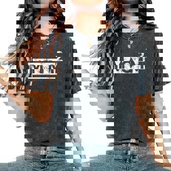 Mamá Two Mom 2 Madre De Dos Niños Géminis Camiseta extragrande cómoda para mujer - Regaloses