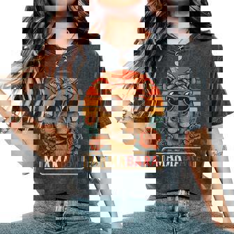 Mamabara Capybara Mother Women's Oversized Comfort T-Shirt | Seseable FR