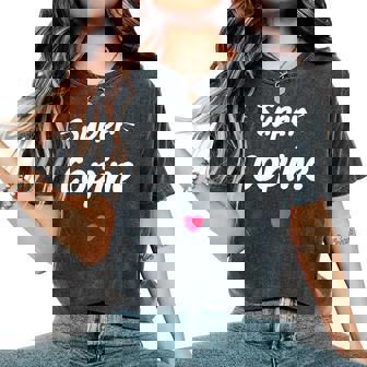 Meilleure Copine Du Monde Filleuper Copine T-shirt oversize confortable pour femme - Cadeauxyz