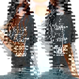 Mommy And Daddy Are Getting Married Son To Mother Wedding Women's Oversized Comfort T-Shirt - Thegiftio