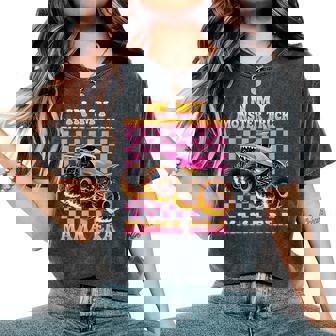 In My Monster Truck Mama Era Monster Truck Mom For Women Women's Oversized Comfort T-Shirt - Monsterry