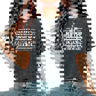 Im My Mother In Law's Favorite Child Son-In-Law Quote Women's Oversized Comfort T-Shirt | Seseable CA