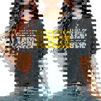 This Is Mycary Teacher Costume T-shirt comoda oversize da donna - Novitaregali