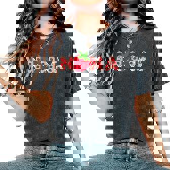 Nana Strawberry First Birthday Strawberry Women's Oversized Comfort T-Shirt | Seseable UK