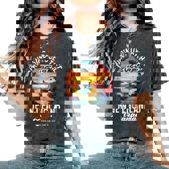 New England Canada Cruise Cruising Together Fall 2025 Women's Oversized Comfort T-Shirt - Monsterry