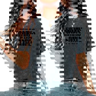 Nieto Favorito Divertidooy El Favorito De La Abuela Camiseta extragrande cómoda para mujer - Regaloses