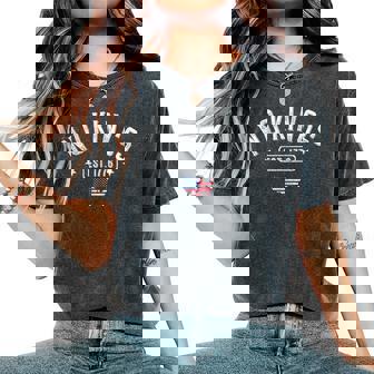 No Kings In America Since 1776 Resist 8647 Us Flag Women Women's Oversized Comfort T-Shirt - Thegiftio