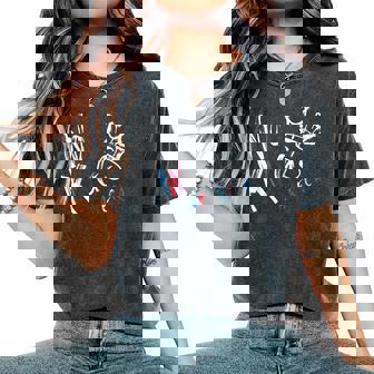 No Kings In America 50501 For Women Women's Oversized Comfort T-Shirt - Thegiftio