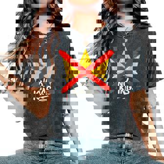 No Kings Patriotic Liberty Women's Oversized Comfort T-Shirt | Mazezy