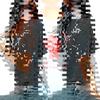 No Puedeservir A Dios Y Al Dinero Cristianoocialista Cuello Camiseta extragrande cómoda para mujer - Regaloses