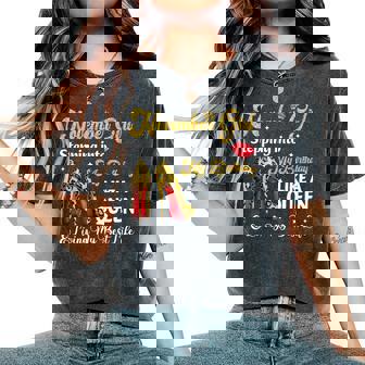 November Woman Girl Leopard High Heels It's My Birthday Women's Oversized Comfort T-Shirt | Seseable UK