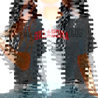 Oklahomaintage Cadeaux Oklahoma Pour Hommes S Et Enfants T-shirt oversize confortable pour femme - Cadeauxyz