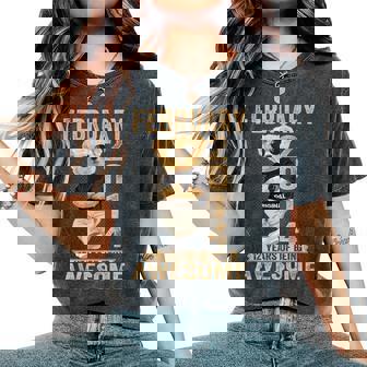 Ours En Peluche Pour 12 Ans Février 2014 T-shirt oversize confortable pour femme - Cadeauxyz