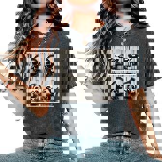 Photobooth Sloth Wearing Sunglasses Selfie Sloth Women's Oversized Comfort T-Shirt - Monsterry