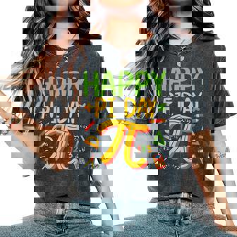 Pi Day Math Teacher March 14Th Happy Pi Day 314 Pi レディースオーバーサイズコンフォートTシャツ - Kawaiitshirt