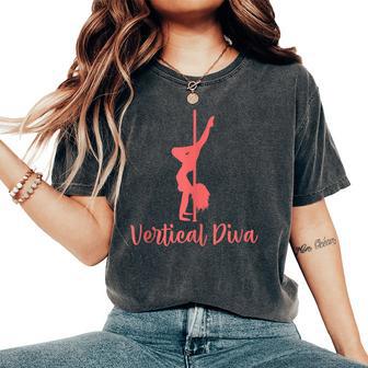 Pole Dance Baile Bailarina Pole Dance In Mangas Camiseta extragrande cómoda para mujer - Regaloses