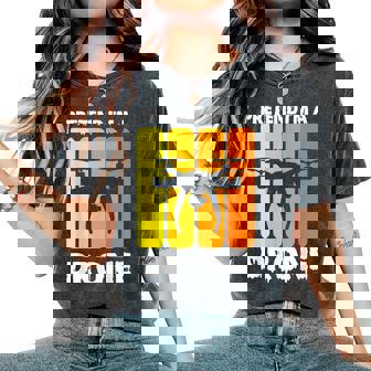 Pretend I'm A Drone Lazy Halloween Costume Men Women Women's Oversized Comfort Colors T-Shirt | Mazezy