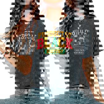 Product Of Black History African American Heritage Women Women's Oversized Comfort T-Shirt | Seseable UK