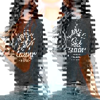 Promoted To Great Grandma Est 2026 First Time New Grandma Women's Oversized Comfort T-Shirt | Seseable FR