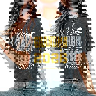 Proud Grandma Of A 2026 Graduate Senior 2026 Grad Family Women's Oversized Comfort T-Shirt | Seseable CA