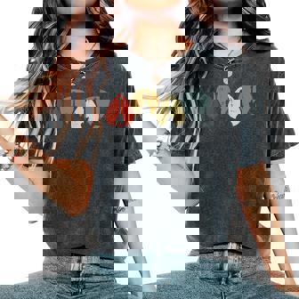 Púas De Guitarra Rocker Retro Guitarrista Rock Hombres Niños Es Camiseta extragrande cómoda para mujer - Regaloses