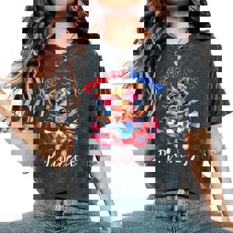 Puerto Rican Princess Puerto Rico Hispanic Heritage Girls Women's Oversized Comfort T-Shirt | Seseable FR